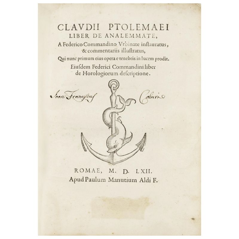 Only edition of this valuable work on astronomy  - Auction BOOKS, MANUSCRIPTS AND AUTOGRAPHS - Pandolfini Casa d'Aste