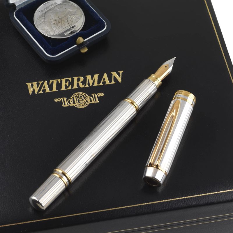 Waterman : WATERMAN MAN &quot;UNO E VENTICINQUE&quot; 25&deg; ANNIVERSARY (1963-1988) LIMITED EDITION FOUNTAIN PEN N. 117/500  - Auction ONLINE AUCTION | COLLECTIBLE PENS - Pandolfini Casa d'Aste