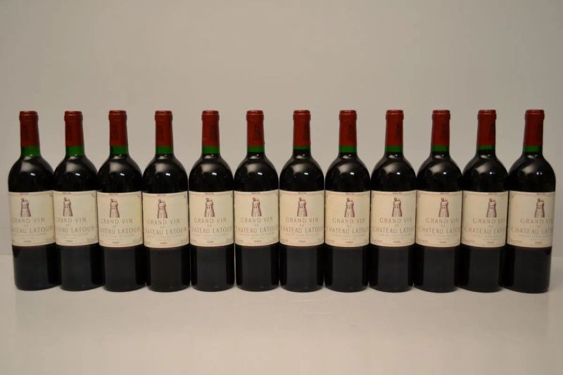Chateau Latour 1986  - Auction Fine Wine and an Extraordinary Selection From the Winery Reserves of Masseto - Pandolfini Casa d'Aste
