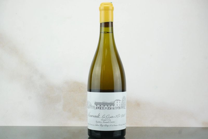 Meursault Les Gouttes d&rsquo;Or Leroy Domaine d&rsquo;Auvenay 2007  - Auction LA RAFFINATEZZA DELLA COMPLESSITA' - Fine and Rare Wine - Pandolfini Casa d'Aste