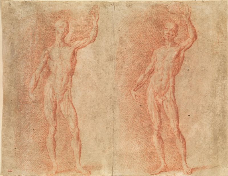      Scuola toscana, secolo XVII   - Auction Works on paper: 15th to 19th century drawings, paintings and prints - Pandolfini Casa d'Aste