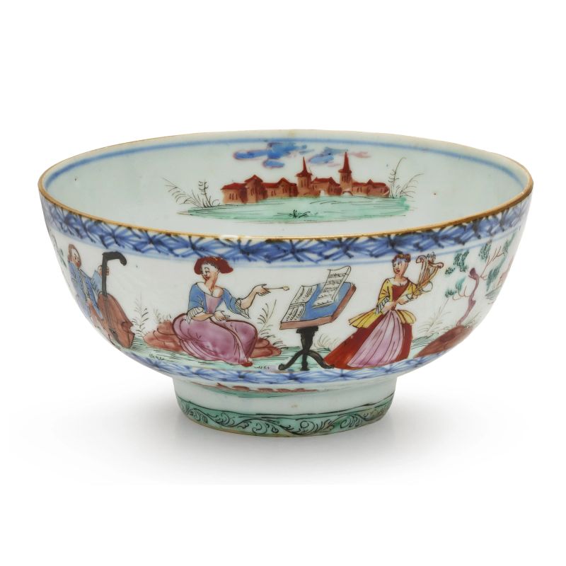 



CIOTOLA IN PORCELLANA FAMIGLIA ROSA, CINA, DINASTIA QING, SEC. XVIII  - Asta  Arte Orientale | 东方艺术 - Pandolfini Casa d'Aste