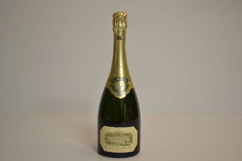 Krug Clos du Mesnil 1989  - Auction A Prestigious Selection of Wines and Spirits from Private Collections - Pandolfini Casa d'Aste