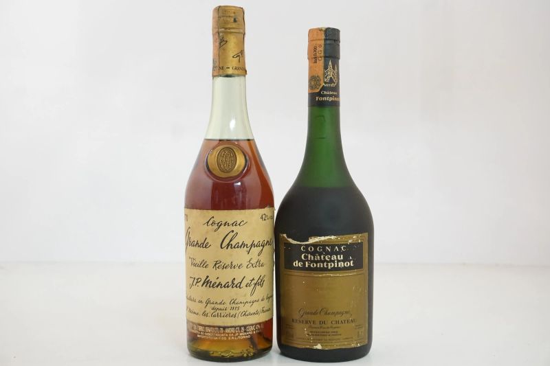      Selezione Grande Champagne Cognac   - Asta Vini Pregiati e Distillati da Collezione - Pandolfini Casa d'Aste