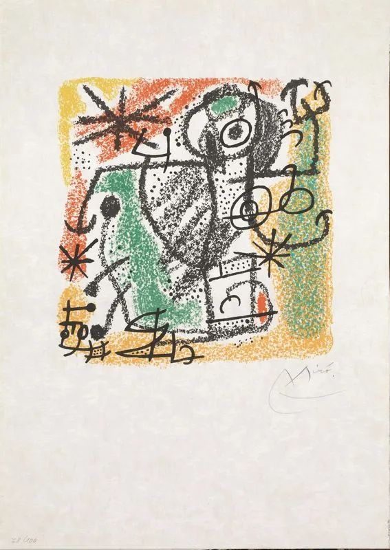 Joan Mir&ograve;  - Auction Modern and Contemporary Art - Pandolfini Casa d'Aste