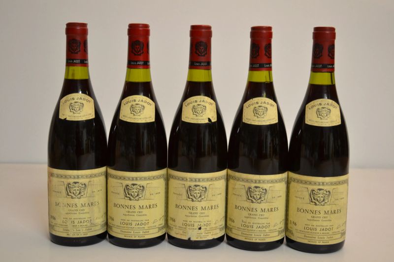 Bonnes Mares Domaine Louis Jadot 1986  - Asta Una Prestigiosa Selezione di Vini e Distillati da Collezioni Private - Pandolfini Casa d'Aste