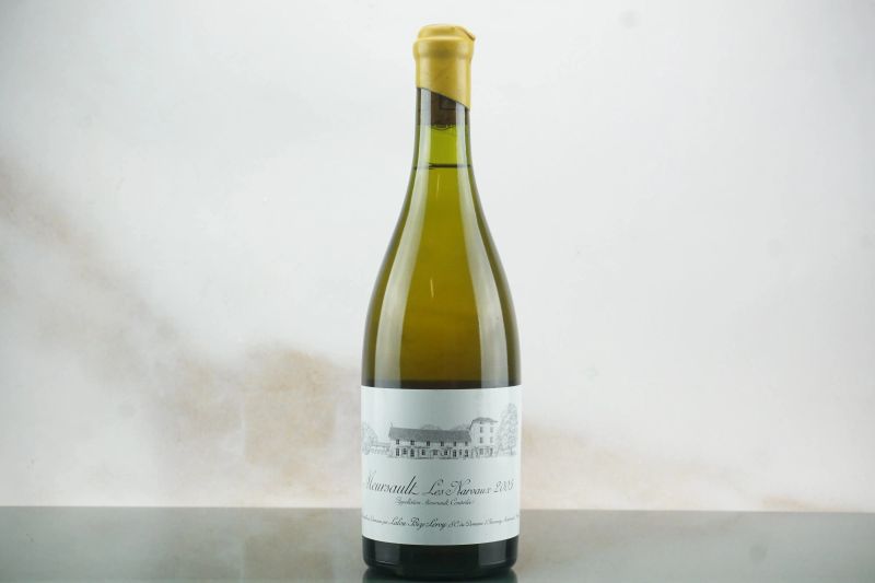 Meursault Les Narvaux Leroy Domaine d&rsquo;Auvenay 2005  - Auction LA RAFFINATEZZA DELLA COMPLESSITA' - Fine and Rare Wine - Pandolfini Casa d'Aste