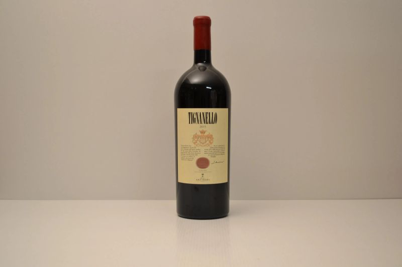 Tignanello Antinori 2015  - Auction An Extraordinary Selection of Finest Wines from Italian Cellars - Pandolfini Casa d'Aste