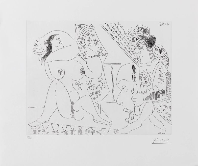 Pablo Picasso : PABLO PICASSO  - Auction ONLINE AUCTION | MODERN AND CONTEMPORARY ART - Pandolfini Casa d'Aste