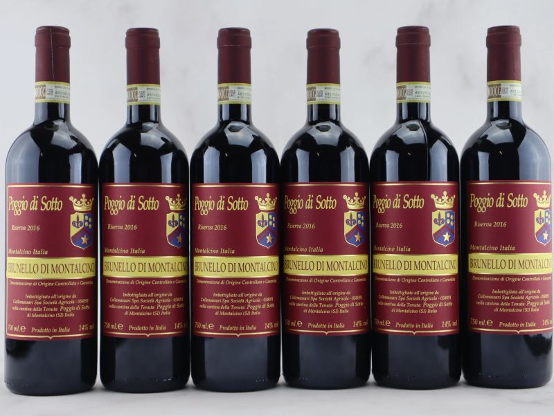 



Brunello di Montalcino Riserva Poggio di Sotto 2016  - Asta Vini Pregiati da una Ricercata Collezione - Pandolfini Casa d'Aste