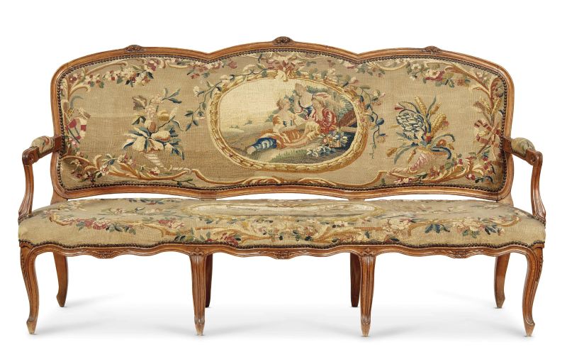      DIVANO, FRANCIA, SECOLO XVIII   - Auction INTERNATIONAL furniture and works of art - Pandolfini Casa d'Aste