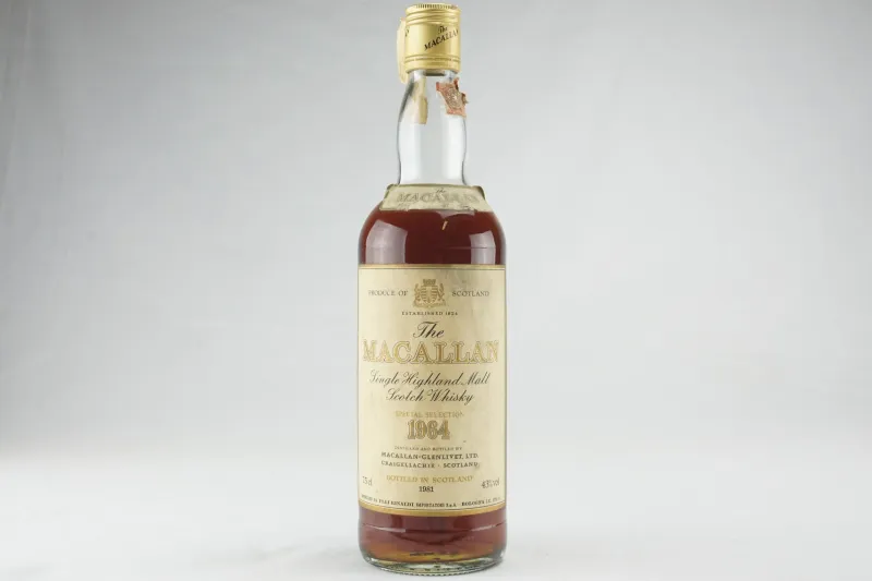 Macallan Special Selection 1964  - Asta Dal Rosso all'Oro - Whisky e Distillati da Collezione - Pandolfini Casa d'Aste