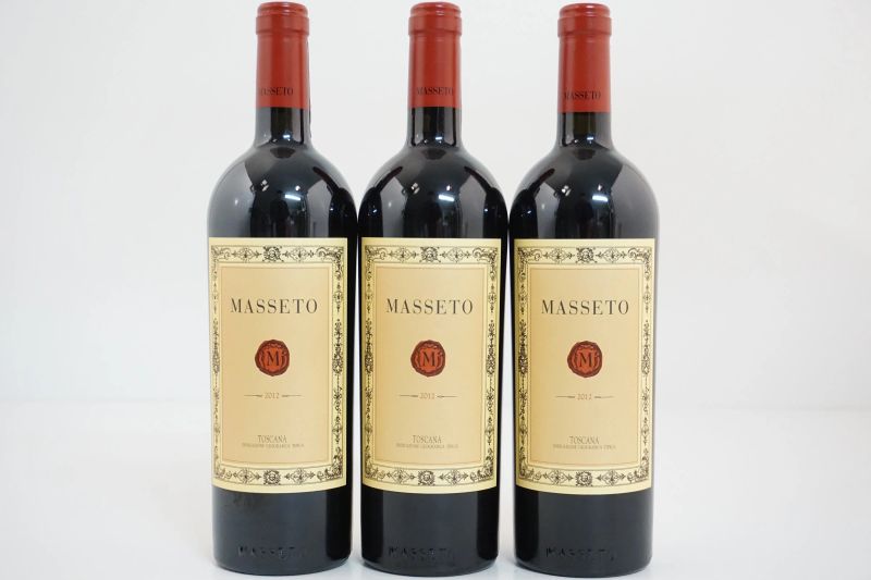 Masseto 2012  - Auction FINE WINES AND SPIRITS - Pandolfini Casa d'Aste