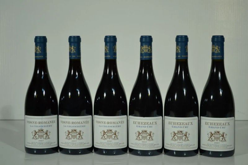 Selezione Domaine du Comte Liger-Belair 2007  - Asta Vini pregiati e da collezione - Pandolfini Casa d'Aste