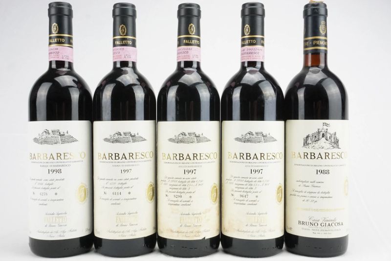      Selezione Barbaresco Etichetta Bianca Bruno Giacosa    - Auction Il Fascino e l'Eleganza - A journey through the best Italian and French Wines - Pandolfini Casa d'Aste