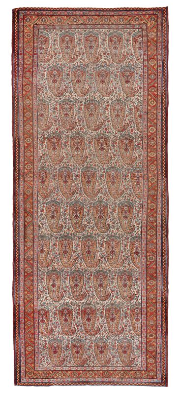      TAPPETO LILIAN, PERSIA, 1890   - Auction important antique rugs - Pandolfini Casa d'Aste
