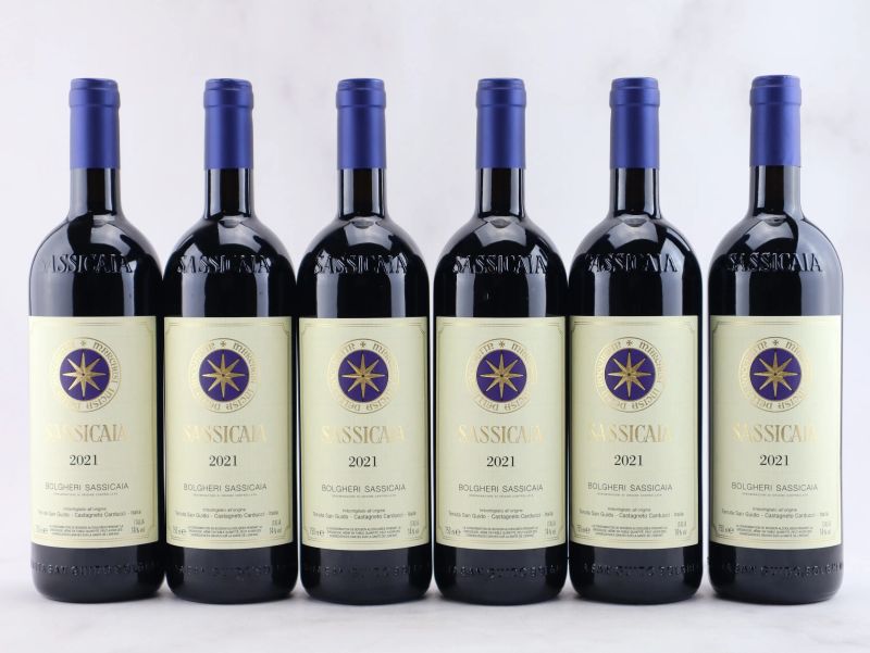 



Sassicaia Tenuta San Guido 2021  - Asta ALCHIMIA - Vini Pregiati e da Collezione - Pandolfini Casa d'Aste