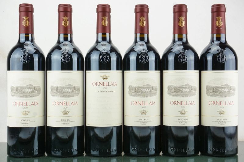 Ornellaia 2020  - Auction LA RAFFINATEZZA DELLA COMPLESSITA' - Fine and Rare Wine - Pandolfini Casa d'Aste