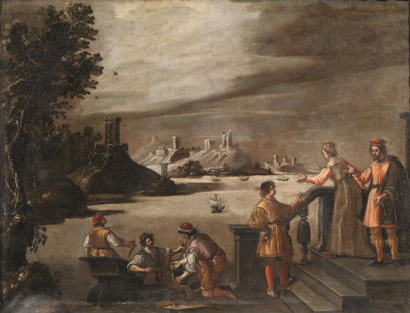 Scuola fiamminga, sec. XVII  - Asta Dipinti dal XV al XX secolo - Pandolfini Casa d'Aste