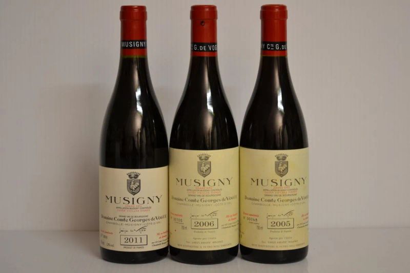 Musigny Domaine Comte Georges de Vogue  - Auction Finest and Rarest Wines  - Pandolfini Casa d'Aste