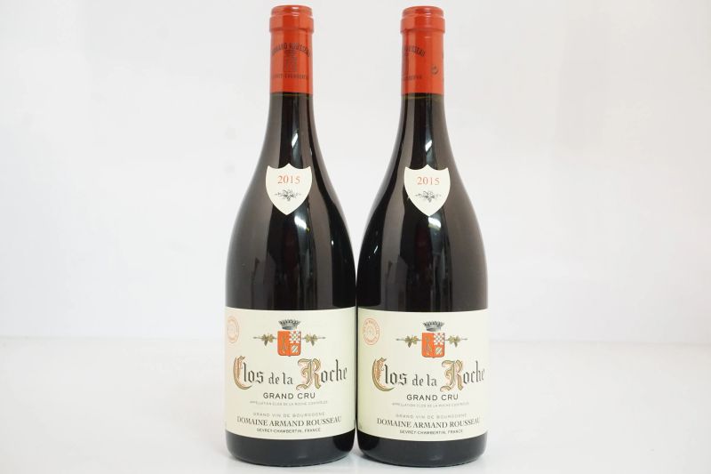      Clos de la Roche Domaine Armand Rousseau 2015   - Auction Wine&Spirits - Pandolfini Casa d'Aste
