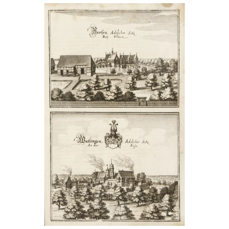 First edition by the great Swiss engraver and cartographer Merian  - Auction BOOKS, MANUSCRIPTS AND AUTOGRAPHS - Pandolfini Casa d'Aste