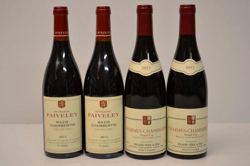 Selezione Borgogna 2012  - Asta Vini Pregiati e una Straordinaria Selezione dalla Cantina Storica di Masseto - Pandolfini Casa d'Aste