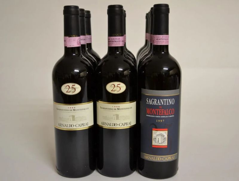 Sagrantino di Montefalco 25 anni Arnaldo Caprai  - Asta PANDOLFINI PER EXPO 2015: VINI PREGIATI E DA COLLEZIONE - Pandolfini Casa d'Aste