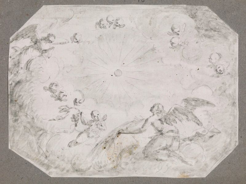      Artista del sec. XVIII&nbsp;    - Auction Works on paper: 15th to 19th century drawings, paintings and prints - Pandolfini Casa d'Aste