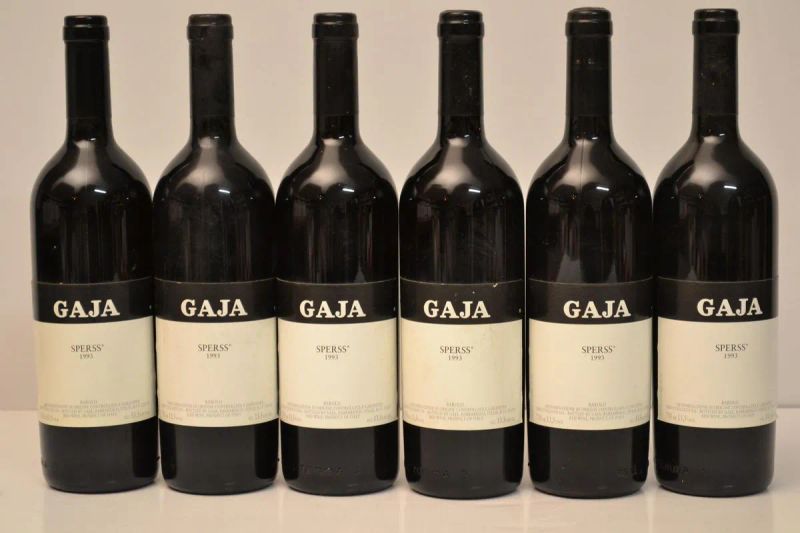 Sperss Gaja 1993  - Auction Fine Wine and an Extraordinary Selection From the Winery Reserves of Masseto - Pandolfini Casa d'Aste