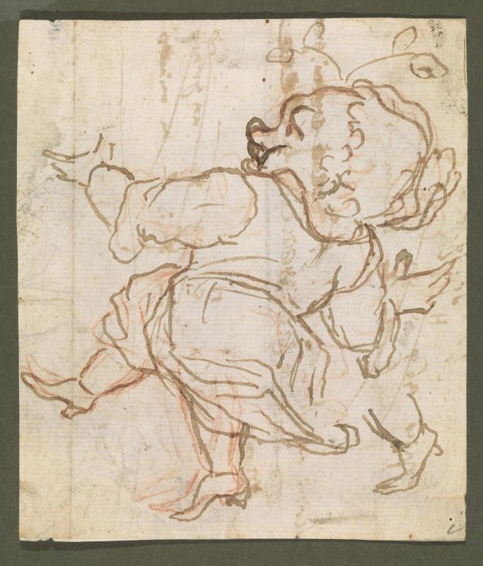 Attribuito a Faustino Bocchi  - Asta Opere su carta: disegni, dipinti e stampe dal XV al XIX secolo - Pandolfini Casa d'Aste