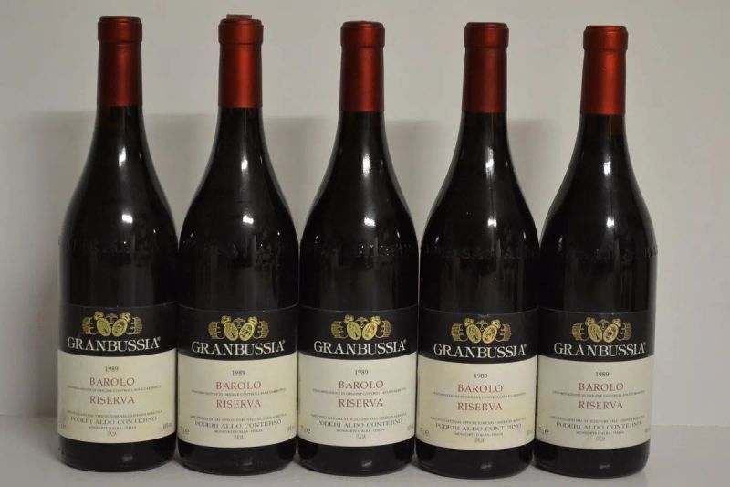 Barolo Granbussia Riserva Aldo Conterno 1989  - Asta Vini Pregiati e da Collezione - Pandolfini Casa d'Aste