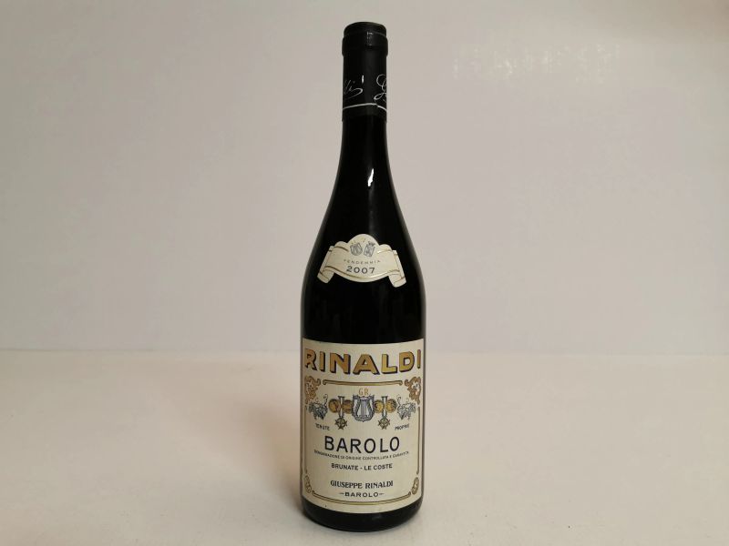 Barolo Brunate Le Coste Giuseppe Rinaldi 2007  - Auction Auction Time | Smart Wine - Pandolfini Casa d'Aste