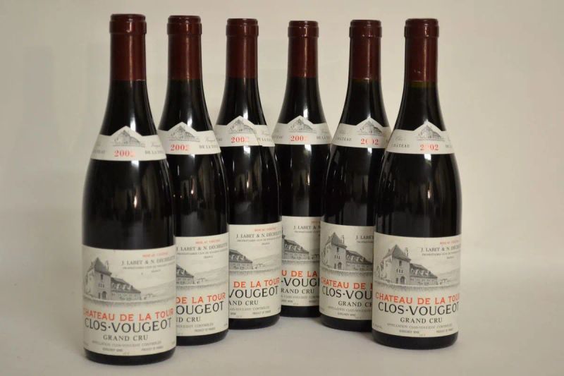 Clos-Vougeot Chateau de Latour 2002  - Asta La passione di una vita. Vini pregiati dalla cantina dell' Enoteca Marcucci - Pandolfini Casa d'Aste