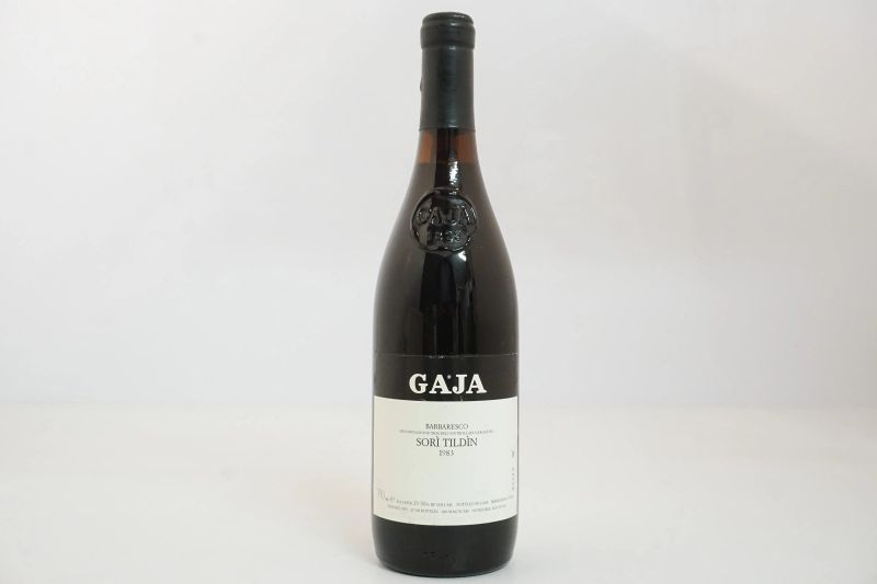      Sor&igrave; Tildin Gaja 1983     - Auction Wine&Spirits - Pandolfini Casa d'Aste