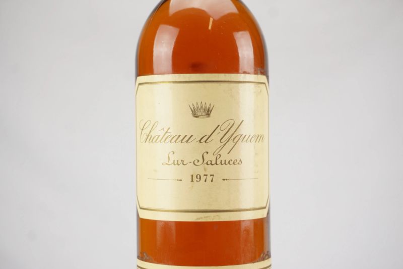      Ch&acirc;teau d&rsquo;Yquem 1977   - Auction ONLINE AUCTION | Smart Wine & Spirits - Pandolfini Casa d'Aste