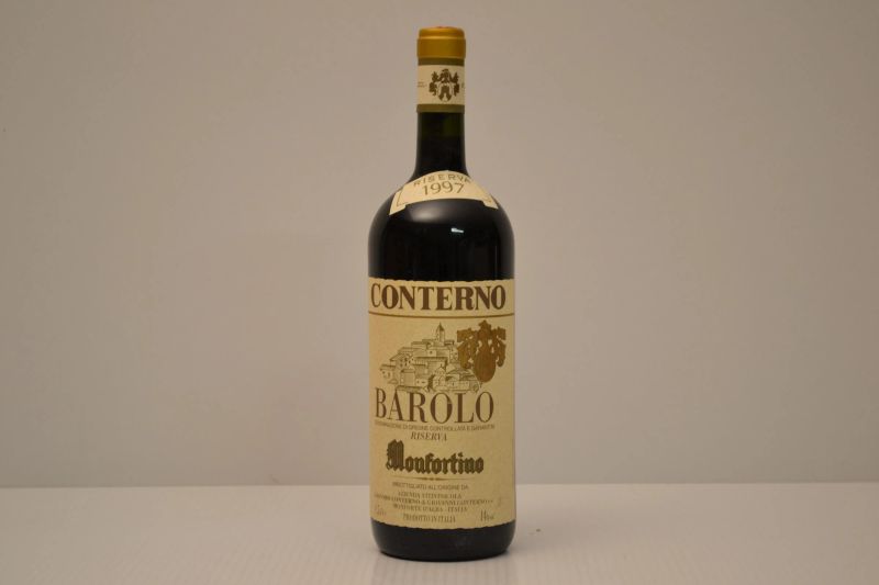 Barolo Monfortino Riserva Giacomo Conterno 1997  - Auction An Extraordinary Selection of Finest Wines from Italian Cellars - Pandolfini Casa d'Aste