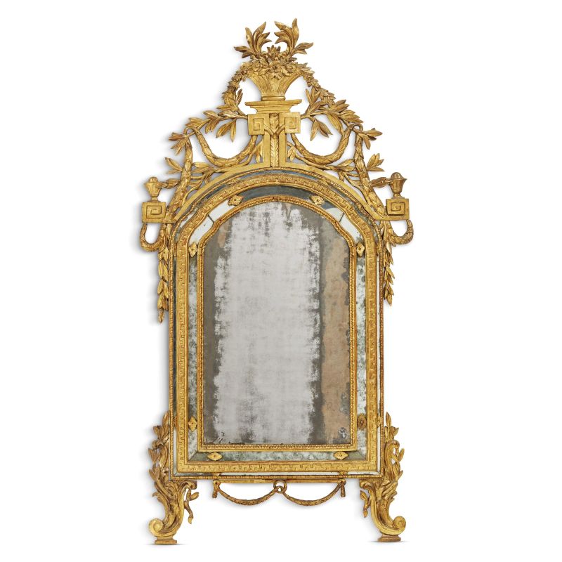 A LIGURIAN MIRROR, SECOND HALF 18TH CENTURY  - Auction furniture and works of art - Pandolfini Casa d'Aste