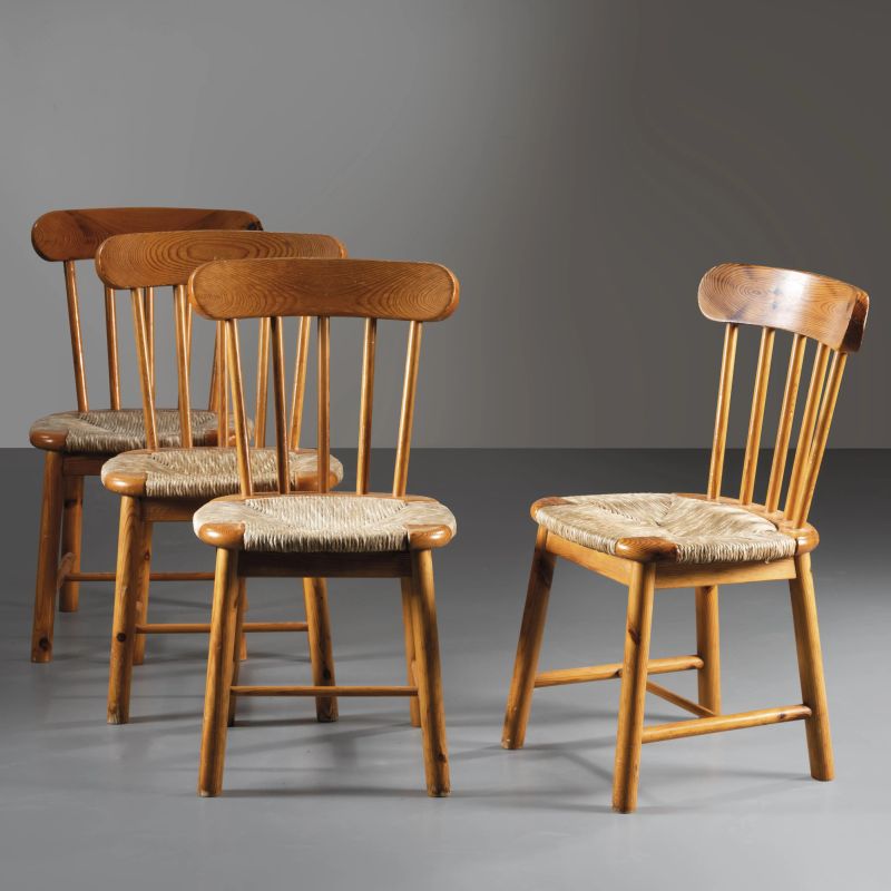 



FOUR WOODEN CHAIRS  - Auction DESIGN AND DECORATIVE ARTS - Pandolfini Casa d'Aste