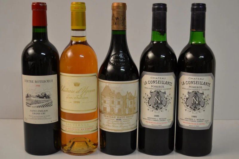 Selezione Bordeaux  - Asta Vini e distillati da collezione da cantine selezionate - Pandolfini Casa d'Aste