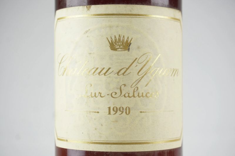      Ch&acirc;teau d&rsquo;Yquem 1990   - Auction ONLINE AUCTION | Smart Wine & Spirits - Pandolfini Casa d'Aste