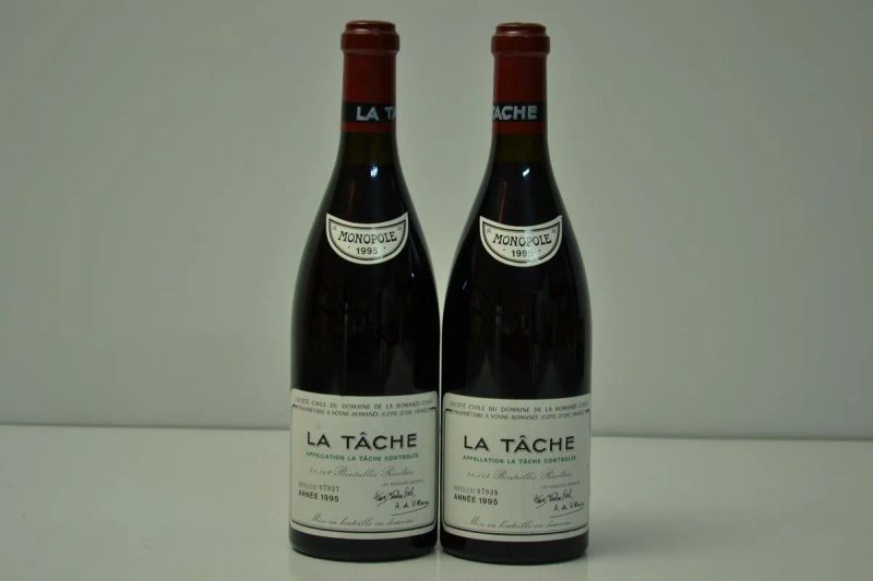 La Tache Domaine de la Romanee Conti 1995  - Auction FINE WINES FROM IMPORTANT ITALIAN CELLARS - Pandolfini Casa d'Aste