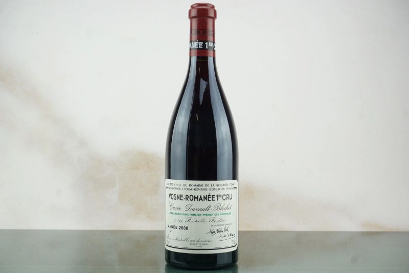 Vosne-Roman&eacute;e Cuv&eacute;e Duvault-Blochet Domaine de la Roman&eacute;e Conti 2008  - Auction LA RAFFINATEZZA DELLA COMPLESSITA' - Fine and Rare Wine - Pandolfini Casa d'Aste