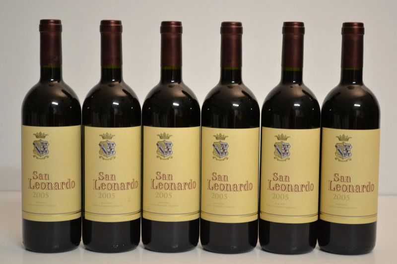 San Leonardo Tenuta San Leonardo 2005  - Auction A Prestigious Selection of Wines and Spirits from Private Collections - Pandolfini Casa d'Aste