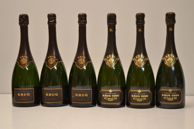 Krug  - Auction An Extraordinary Selection of Finest Wines from Italian Cellars - Pandolfini Casa d'Aste