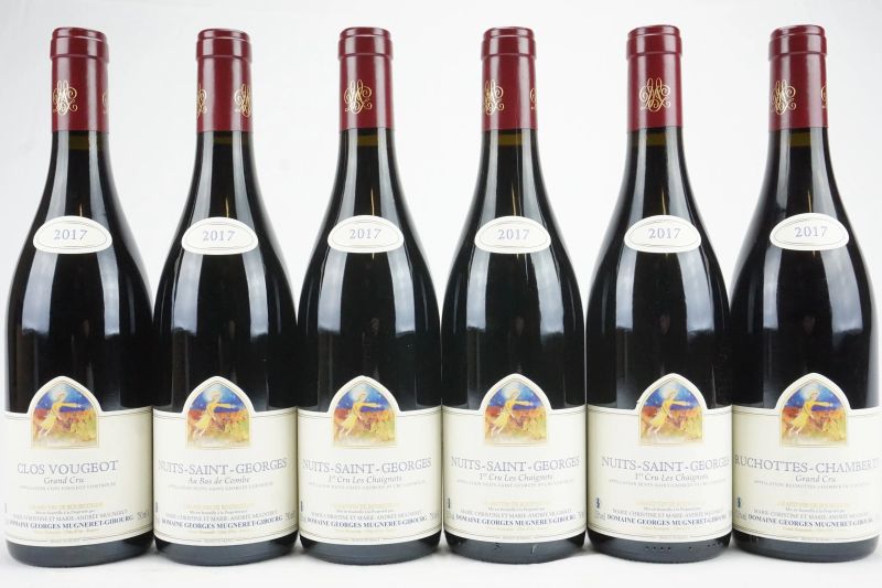      Selezione Domaine Mugneret-Gibourg 2017   - Auction Il Fascino e l'Eleganza - A journey through the best Italian and French Wines - Pandolfini Casa d'Aste