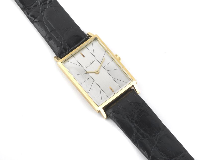 OROLOGIO ZENITH IN ORO GIALLO  - Auction TIMED AUCTION | Jewels, watches and silver - Pandolfini Casa d'Aste