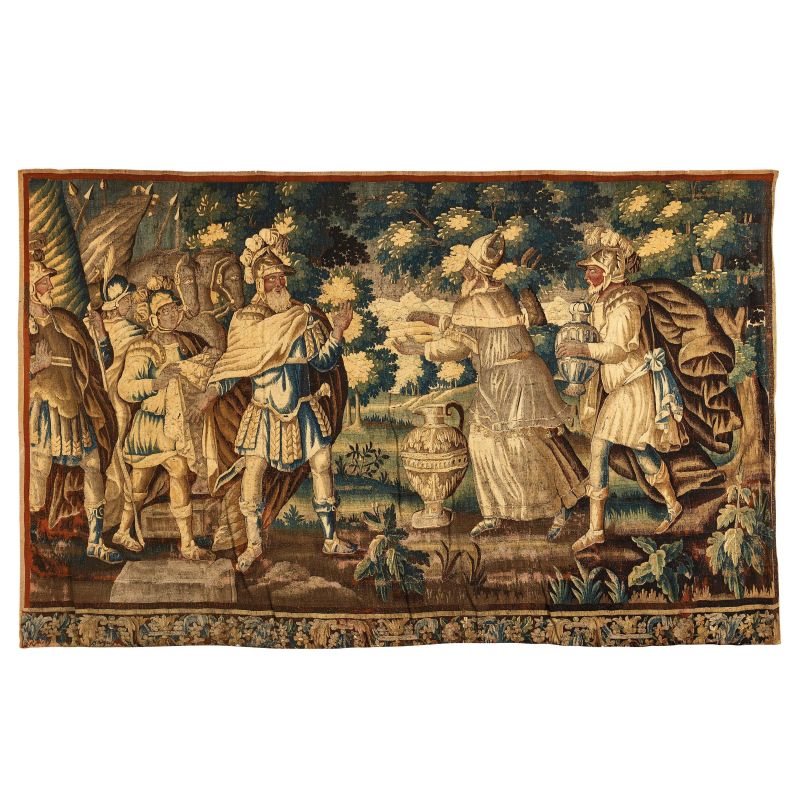 A FRENCH TAPESTRY, 17TH CENTURI  - Auction FURNITURE, WORKS OF ART AND MAJOLICA - Pandolfini Casa d'Aste
