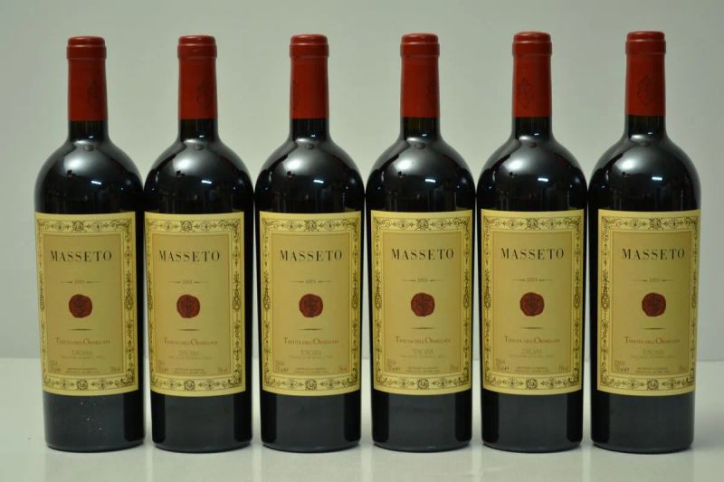 Masseto 2001  - Auction FINE WINES FROM IMPORTANT ITALIAN CELLARS - Pandolfini Casa d'Aste