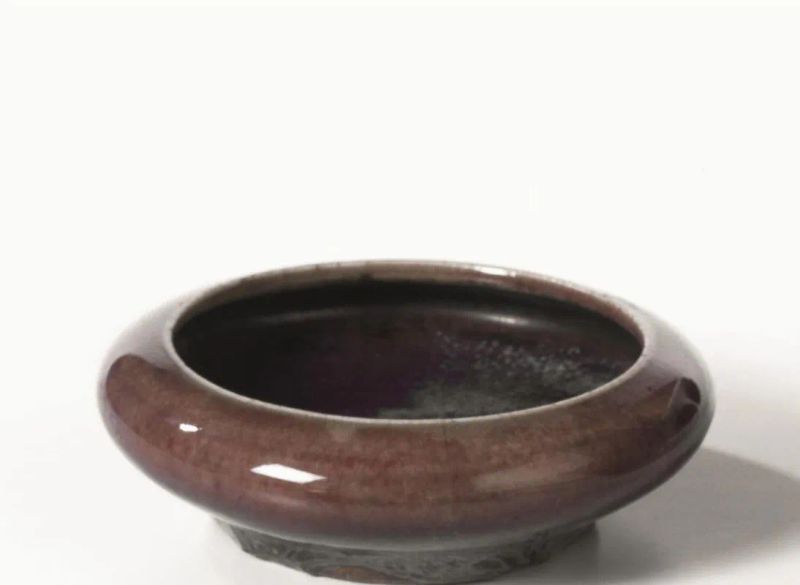 Vaschetta lava-pennelli, Cina dinastia Qing, sec. XIX, in porcellana con  - Auction Asian Art - Pandolfini Casa d'Aste